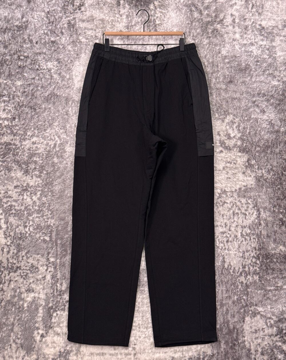 Y-3 Yohji Yamamoto Track Pants Medium Mens Black Technical Utility Straight Fit